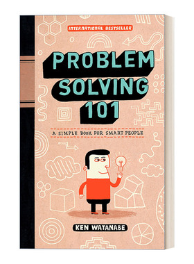 英文原版 Problem Solving 101 世界简单解决问题的方法 在故事中学会麦肯锡5大思考工具 Ken Watanabe 精装 进口英语原版书籍
