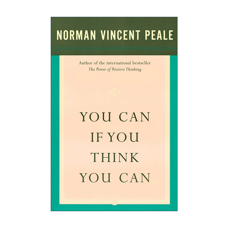 英文原版 You Can If You Think You Can 只要敢想你就行 诺曼文森特皮尔 英文版 进口英语原版书籍