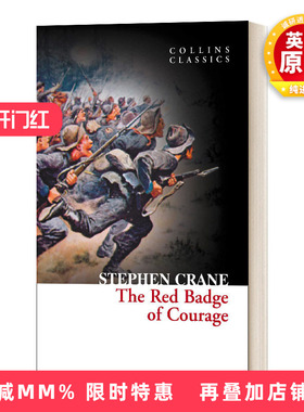Collins Classics: The Red Badge Of Courage英文原版 经典文学 红色英勇勋章 Stephen Crane