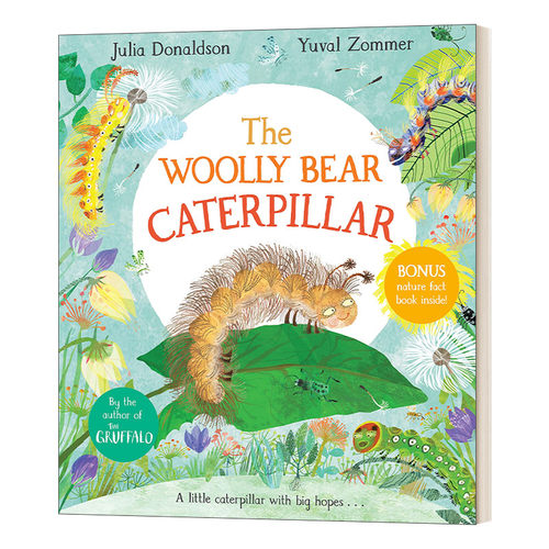 英文原版 The Woolly Bear Caterpillar 羊毛熊毛毛虫 自然科普绘本 英文版 进口英语原版书籍儿童全英语书
