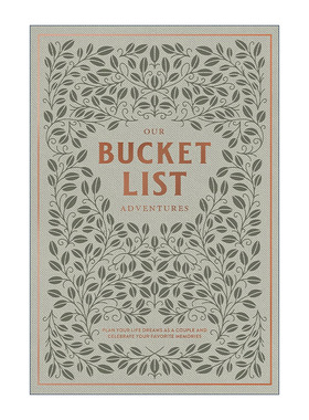 英文原版 Our Bucket List Adventures 我们的遗愿清单冒险 旅行计划 自我提升 Korie Herold 精装日记 英文版 进口英语原版书籍