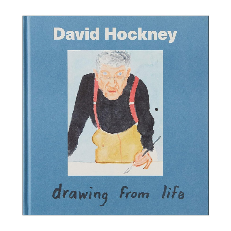 英文原版 David Hockney Drawing From Life 大卫·霍克尼素描速写人生 精装 英文版 进口英语原版书籍