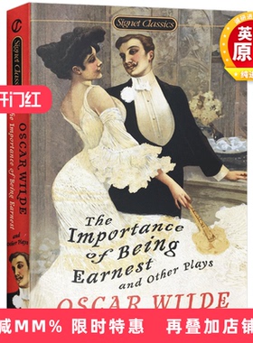 不可儿戏 The Importance of Being Earnest and Other Plays 英文原版 莎乐美 温夫人的扇子 王尔德戏剧集 英文版正版进口书籍