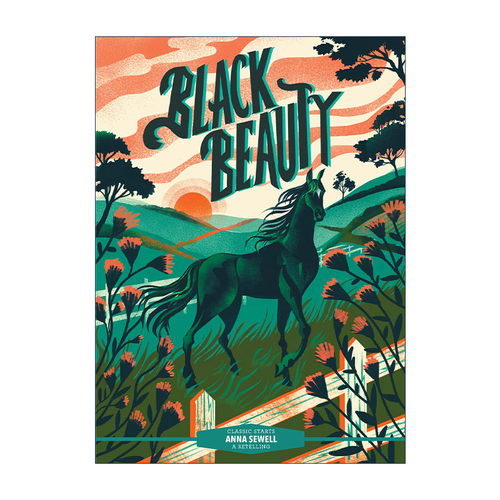 英文原版 Classic Starts Black Beauty 开始读经典 黑骏马 精装 英文版 进口英语原版书籍