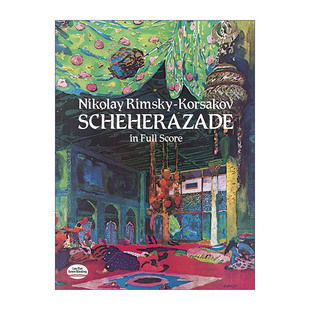 英文原版 Scheherazade 舍赫拉查德 里姆斯基·柯萨科夫交响组曲 天方夜谭 英文版 进口英语原版书籍