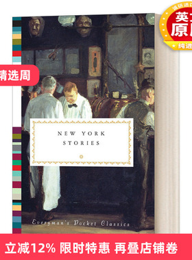 英文原版 New York Stories 纽约故事 人人图书馆口袋经典系列 Diana Secker Tesdell 精装 英文版 进口英语原版书籍
