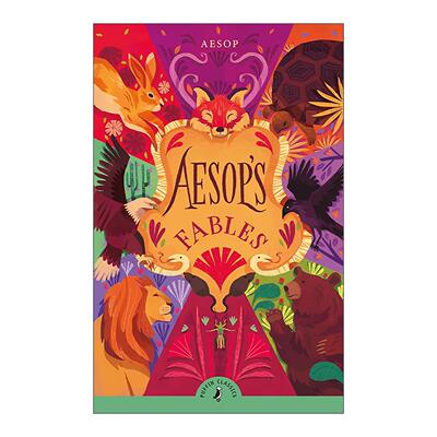 英文原版 Aesop's Fables 伊索寓言 Puffin海雀儿童经典系列 英文版 进口英语原版书籍