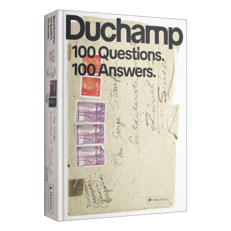 英文原版 Marcel Duchamp 100 Questions. 100 Answers 马塞尔·杜尚 100个问题 100个答案 精装 英文版 进口英语原版书籍