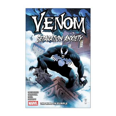 英文原版 Venom Separation Anxiety The King In Purple 毒液 分离焦虑 紫衣之王 1-5卷合集 漫威漫画 David Michelinie 英文版
