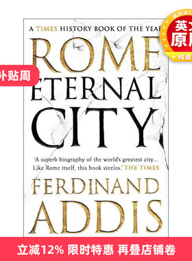 英文原版 Rome 罗马 永恒之城 Ferdinand Addis 英文版 进口英语原版书籍