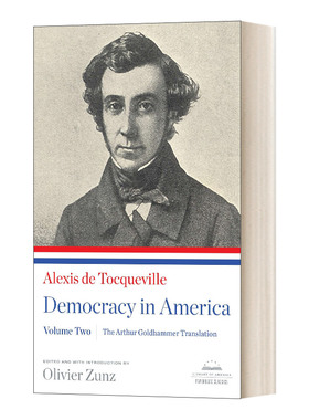 英文原版 Democracy in America the Arthur Goldhammer Translation  Volume Two 美国的民主 英文版 进口英语原版书籍