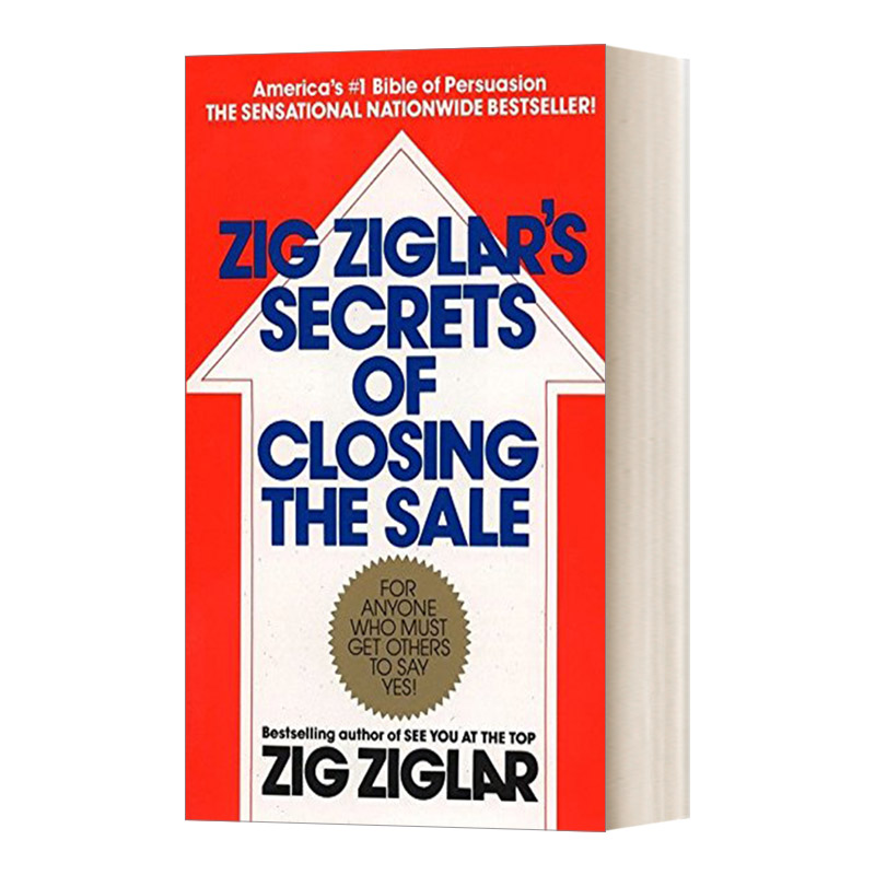 英文原版 Zig Ziglar's Secrets of Closing the Sale 金克拉销售大法 英文版 进口英语原版书籍