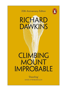 英文原版 Climbing Mount Improbable 攀登不可能的山 理查德·道金斯 演化生物学的入门读物 英文版 进口英语原版书籍