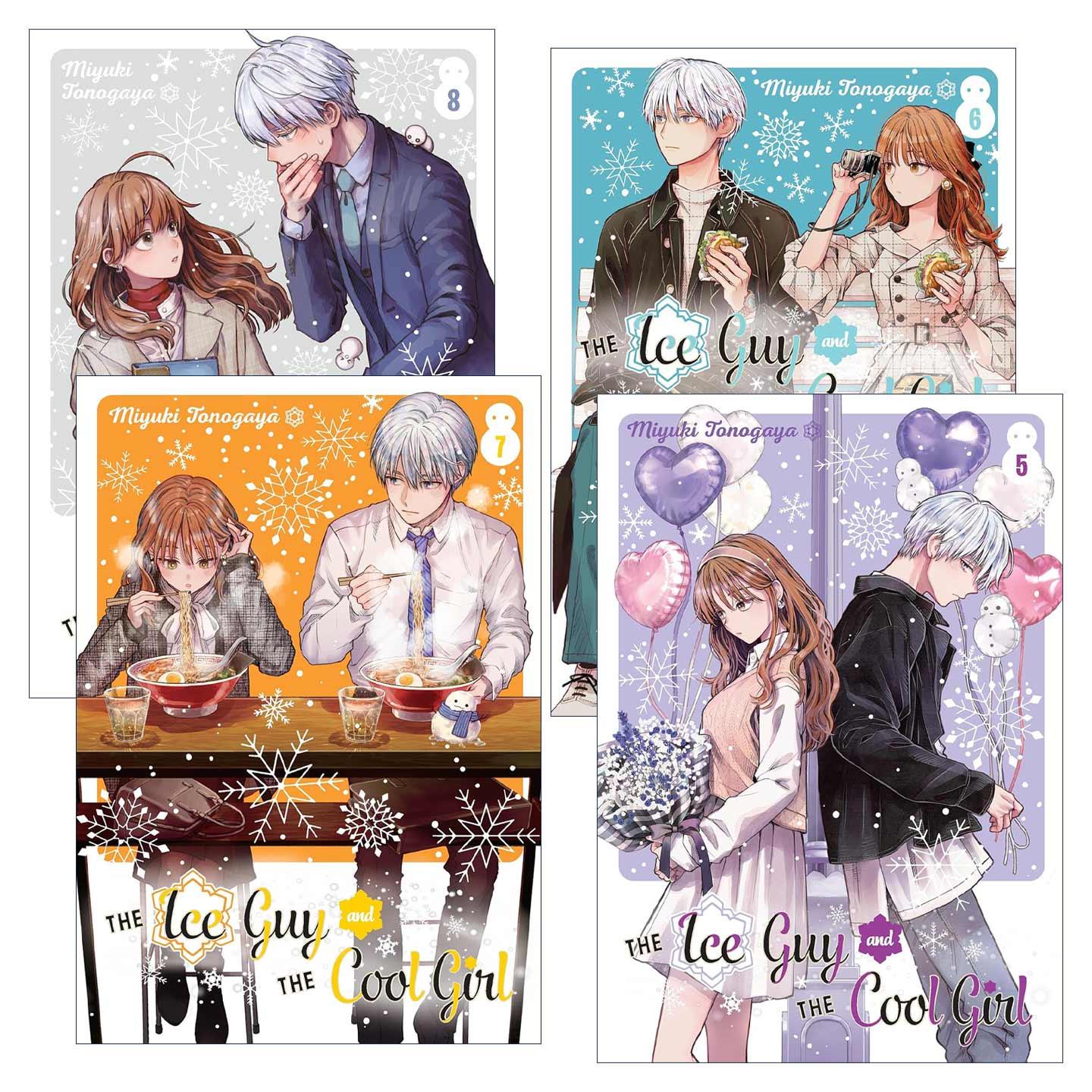 英文原版 The Ice Guy and the Cool Girl系列 冰属性男子与酷酷女同事5-8册 同名动漫职场恋爱漫画 英文版 进口英语原版书籍