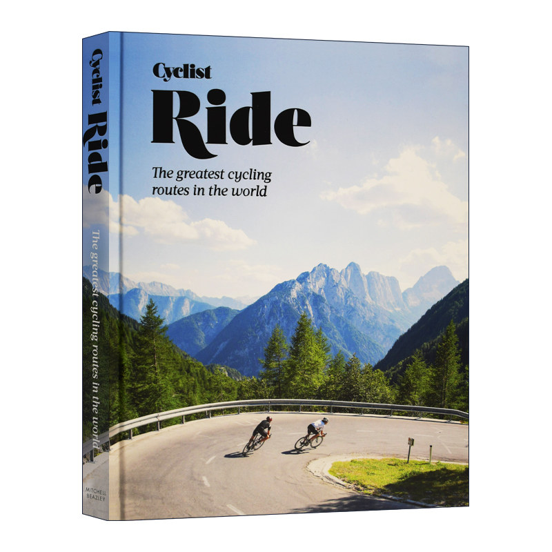 英文原版 精装 Cyclist Ride 骑行 全球自行车路线指南 旅行旅游指南单车环球 英文版 进口英语原版书籍