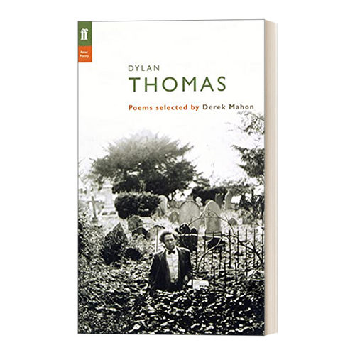 英文原版 Dylan Thomas 狄兰·托马斯诗选 德里克·马洪选编 费伯诗人评论系列 英文版 进口英语原版书籍
