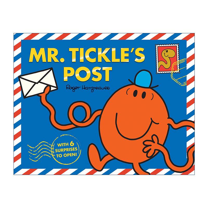 英文原版 Mr Men and Little Miss Mr Tickle’s Post 奇先生妙小姐系列 给挠痒痒先生送信 精装大开本 文版 进口英语原版书籍