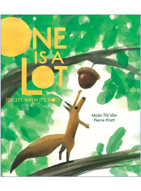 英文原版 One Is a Lot Except When It's Not 一代表很多 精装绘本 数学主题 英文版 进口英语原版书籍