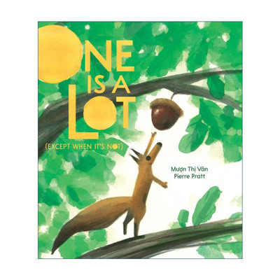 英文原版 One Is a Lot Except When It's Not 一代表很多 精装绘本 数学主题 英文版 进口英语原版书籍