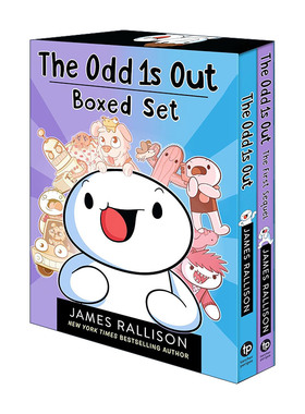英文原版 The Odd 1s Out 2C Boxed Set 奇数是不可能的 两册盒装套装 漫画 James Rallison 英文版 进口英语原版书籍