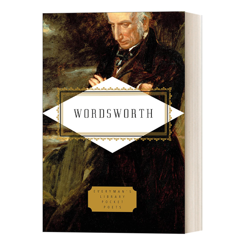 英文原版 Wordsworth Poems Everyman's Library Pocket Poets Series 威廉 华兹华斯诗选 人人图书馆精装收藏版 英文版进口英语书