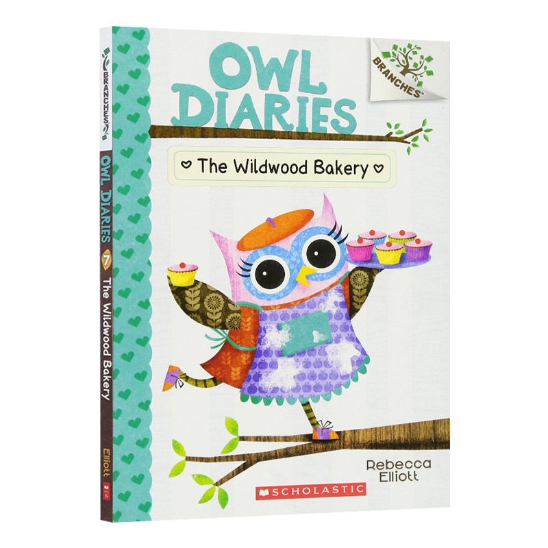 猫头鹰日记07 丛林面包店 英文原版 Owl Diaries #7 The Wildwood Bakery 学乐大树系列 英文版 进口英语书籍儿童全英语书