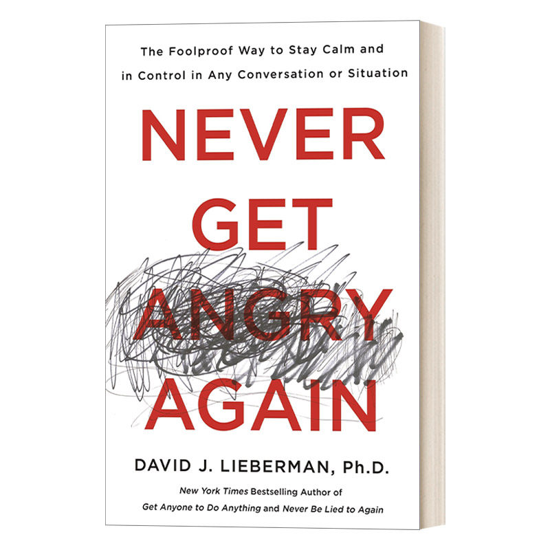 Never Get Angry Again 英文原版 与自己和解 如何活得通透自如 英文版 进口英语原版书籍