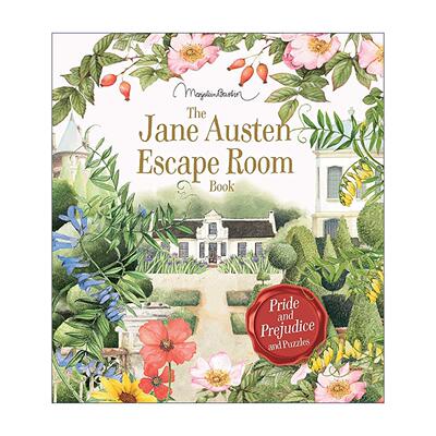 英文原版 The Jane Austen Escape Room Book 简奥斯丁益智游戏书 精装 傲慢与偏见字谜 英文版 进口英语原版书籍