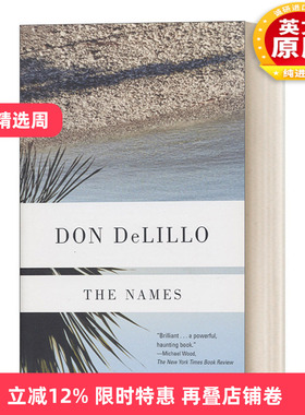 英文原版 The Names Vintage Contemporaries 名字 美国国家图书奖获得者Don DeLillo 英文版 进口英语原版书籍