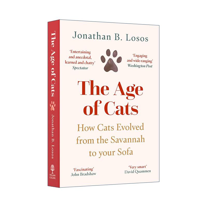 英文原版 The Age of Cats 猫的时代 从草原到沙发的猫咪进化史 英文版 进口英语原版书籍