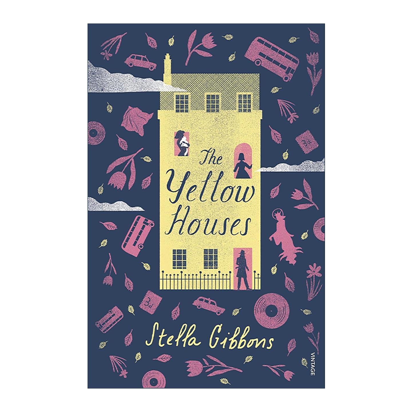 英文原版 The Yellow Houses 黄色小屋 斯黛拉·吉本思Stella Gibbons小说 令人难以宽慰的农庄作者 英文版 进口英语原版书籍