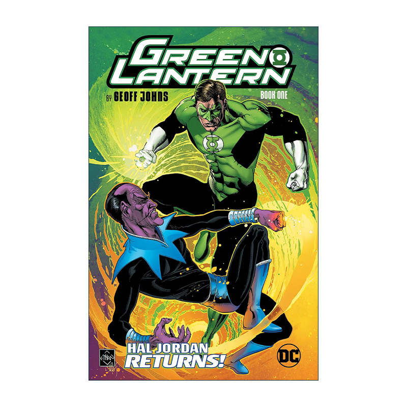 英文原版 Green Lantern by Geoff Johns Book One 绿灯侠 新版 卷一 DC漫画 英文版 进口英语原版书籍