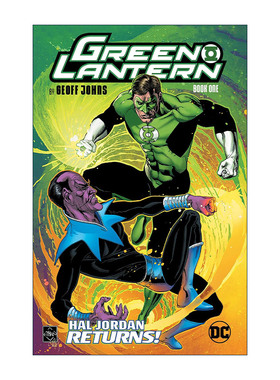 英文原版 Green Lantern by Geoff Johns Book One 绿灯侠 新版 卷一 DC漫画 英文版 进口英语原版书籍