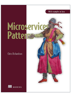 英文原版 Microservices Patterns 微服务架构设计模式 英文版 进口英语原版书籍