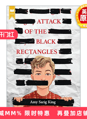 英文原版 Attack of the Black Rectangles 黑色矩形的进攻 学乐金系列 英文版 进口英语原版书籍