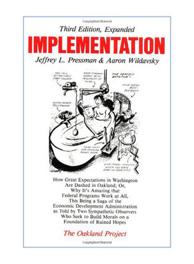 英文原版 Implementation 执行 联邦政府的期望在奥克兰市落空 Jeffrey L. Pressman 英文版 进口英语原版书籍