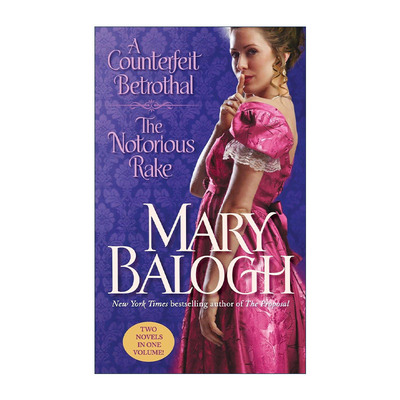 英文原版 A Counterfeit Betrothal/The Notorious Rake 假订婚真想爱 臭名昭著的浪子 二合一 历史浪漫小说 进口英语原版书籍