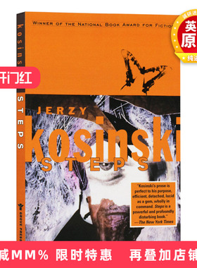 耶日 科辛斯基 暗室手册 美国国家图书奖 被誉为与卡夫卡 塞利纳媲美的黑色寓言经典 英文原版小说 Steps Jerzy Kosinski