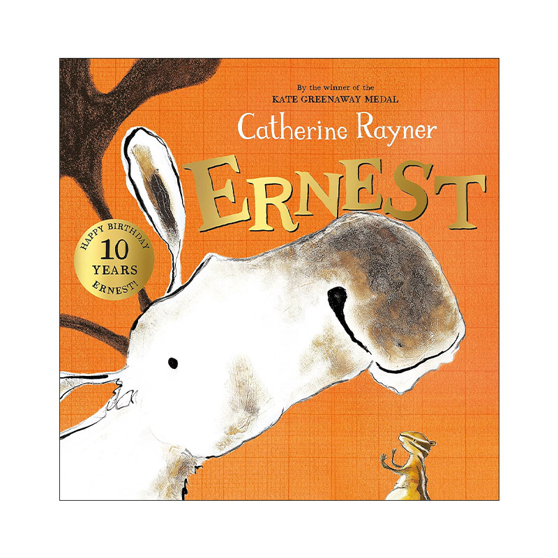 英文原版 Ernest 欧内斯特 儿童动物绘本 凯特格林威奖获奖作者 Catherine Rayner 英文版 进口英语原版书籍
