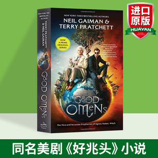 Omens 预言 善与恶 Neil 英文原版 Good Gaiman 英文版 同名美剧小说版 Patchett 好兆头 进口英语书 Terry 尼尔盖曼