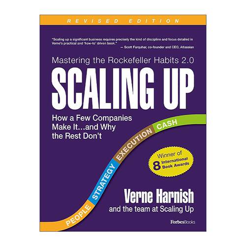 英文原版 Scaling Up 指数级增长 少数公司如何实现持续高增长 EO创业家协会创办人维恩·哈尼什 英文版 进口英语原版书籍