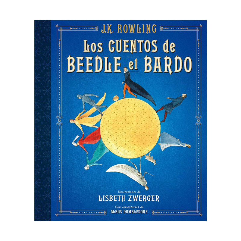 西班牙语原版 Los cuentos de Beedle el bardo Edicion ilustrada 诗翁彼豆故事集 西班牙语版 精装插图版 进口原版书籍