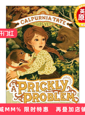英文原版 A Prickly Problem 棘手的问题 兽医少女系列 英文版 进口英语原版书籍