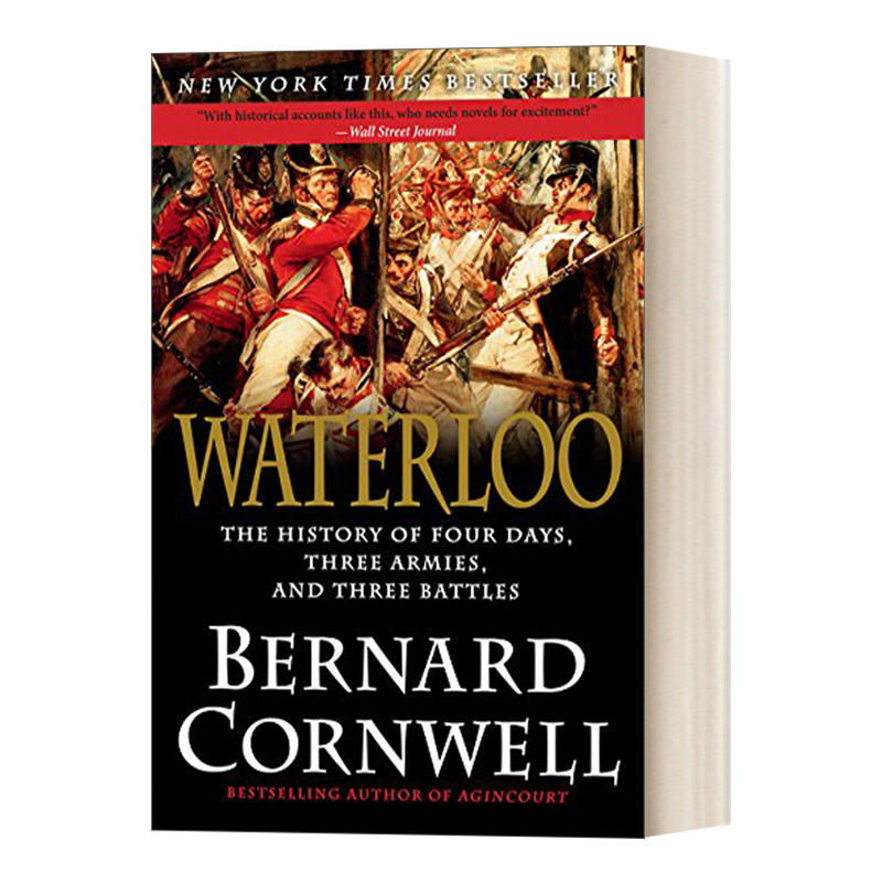 英文原版 Waterloo 滑铁卢 四天 三支大军和三场战役的历史 英文版 进口英语原版书籍