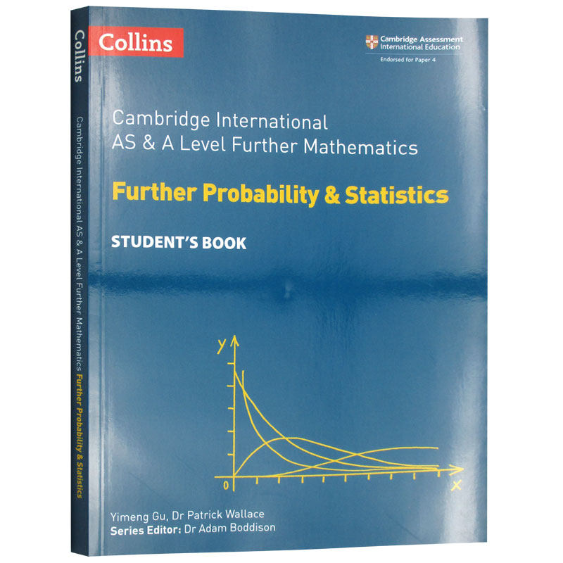 柯林斯剑桥国际进阶数学统计学 教材学生用书 英文原版 Collins AS and A Level Further Mathematics Probability and Statistics