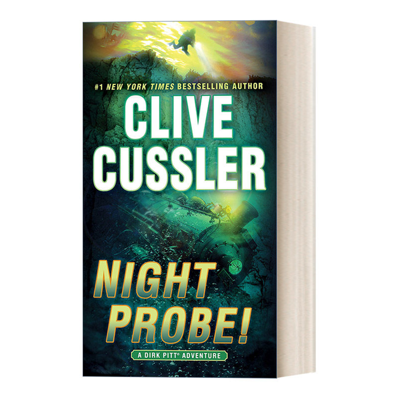 英文原版 Night Probe! Dirk Pitt Adventure 德克·皮特冒险系列 夜海钩沉 惊悚悬疑冒险小说 Clive Cussler 英文版 进口书籍