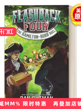 英文原版 Flashback Four 4 The Hamilton-Burr Duel 闪回四部曲4 伯尔 汉密尔顿决斗 英文版 进口英语原版书籍
