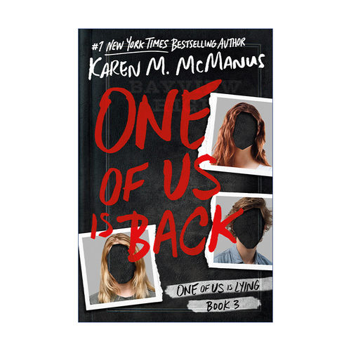 英文原版 One Of Us Is Back Exp 谁在说谎3 One Of Us Is Lying作者Karen M. McManus 英文版 进口英语原版书籍