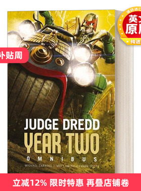 英文原版小说 Judge Dredd Year Two 特警判官漫画 第二年 英文版 进口英语原版书籍