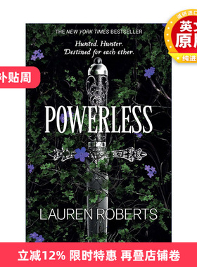 英文原版 Powerless 无力 精装 黑暗奇幻小说 Lauren Roberts 英文版 进口英语原版书籍
